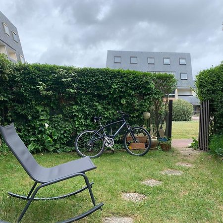 F1 Veranda Jardinet En Residence Front De Mer Bernières-sur-Mer Eksteriør billede